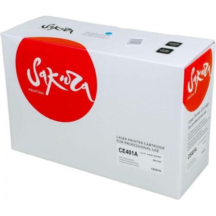 Картридж лазерный SAKURA CE401A син. для HP Enterprise 500 Color M551n/525f