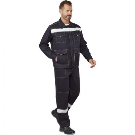 Костюм рабочий летний муж л44-КПК т.син/беж (р.64-66) 170-176 (Троя)