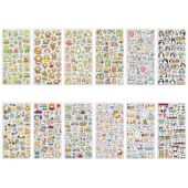 Наклейки гелевые "Зверяшки-обаяшки", 17,5х9 см, ассорти 12 видов, FUNSTER (ФАНСТЕР), 666085 Наклейки гелевые "Зверяшки-обаяшки", 17,5х9 см, ассорти 12 видов, FUNSTER (ФАНСТЕР), 666085