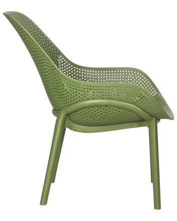 Набор 4 шт Кресло DOBRIN LONZO, зеленый хаки (G-17) c УФ-защитой