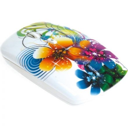 Мышь компьютерная Smartbuy 327AG принт Цветы (SBM-327AG-FL-FC)