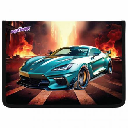 Папка для труда на молнии ЮНЛАНДИЯ А4, 1 отделение, откидная планка, органайзер, "Fire car", 272223 Папка для труда на молнии ЮНЛАНДИЯ А4, 1 отделение, откидная планка, органайзер, "Fire car", 272223