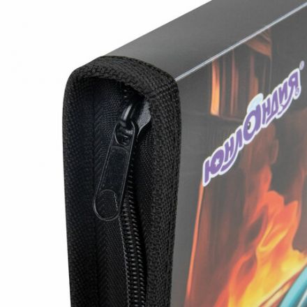 Папка для труда на молнии ЮНЛАНДИЯ А4, 1 отделение, откидная планка, органайзер, "Fire car", 272223 Папка для труда на молнии ЮНЛАНДИЯ А4, 1 отделение, откидная планка, органайзер, "Fire car", 272223