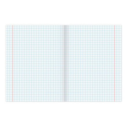 Тетрадь А5, 48 л., BRAUBERG, скоба, клетка, обложка картон, "Кот-Энтузиаст" (микс в спайке), 404365