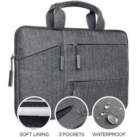 Сумка для ноутбука 15.0, Satechi Water-Resistant Laptop, сер, ST-LTB15