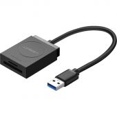 Картридер UGREEN CR127 (20250) USB 3.0 Card Reader TF+SD. Цвет: черный Картридер UGREEN CR127 (20250) USB 3.0 Card Reader TF+SD. Цвет: черный