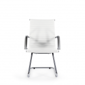 Кресло СН-300 Кайман Н/п soft хром S-0402 (белый)