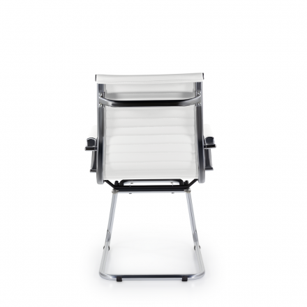 Кресло СН-300 Кайман Н/п soft хром S-0402 (белый)