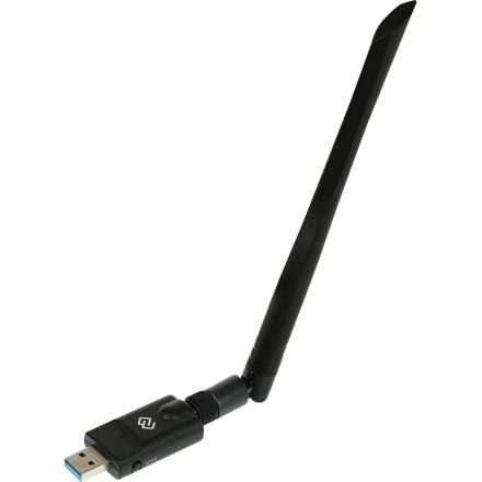 Сетевой адаптер Wi-Fi+BT Digma DWA-BT5-AC1300E USB 3.0 (ант.внеш.съем) 1ант