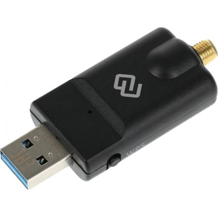 Сетевой адаптер Wi-Fi+BT Digma DWA-BT5-AC1300E USB 3.0 (ант.внеш.съем) 1ант