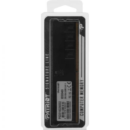 Модуль памяти Patriot DDR 5 DIMM 16Gb 5600Мгц(PSD516G56002)