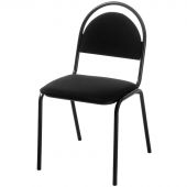 Стул для посетителей Стандарт черный(ткань/черный )