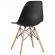 Стул для столовых SG_Eames черный PP, деревянные ножки