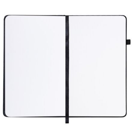 Скетчбук для смешанных техник MixMedia, 200 г/м2, 130х210 мм, 60 л., КОЖЗАМ, резинка, BRAUBERG ART CLASSIC, 116969