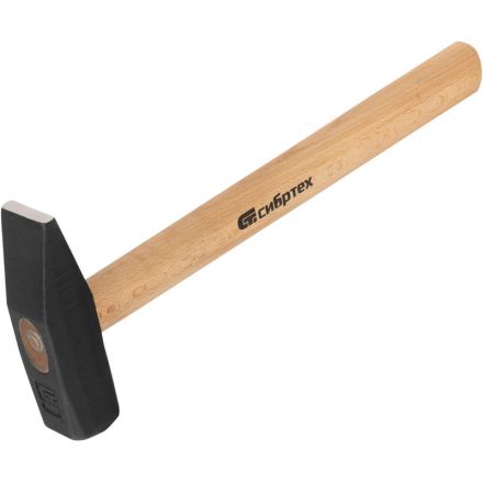 Молоток слесарный, 1000 г, квадратный боек СИБРТЕХ (10222)