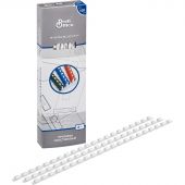 Пружины для переплета пластиковые ProfiOffice 6 мм белые (100 штук в упаковке) Пружины для переплета пластиковые ProfiOffice 6 мм белые (100 штук в упаковке)