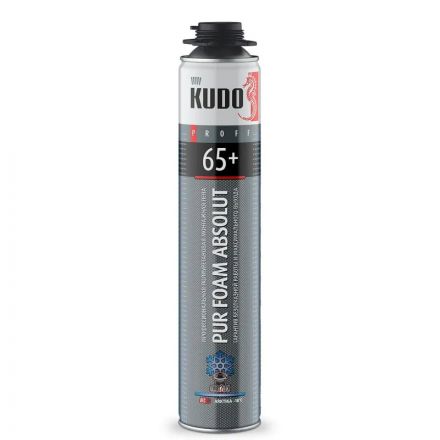 Пена монтажная проф Kudo Absolut Proff 65+ Arktica, зимняя, 1000 мл 54409