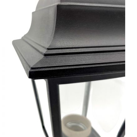 Светильник уличный НТУ 04-60-001 У1 Оскар, черный/стекло, 60Вт, IP44