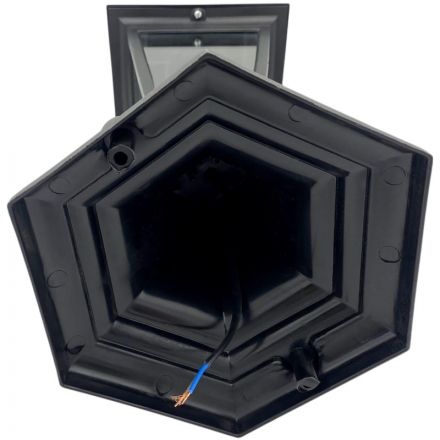 Светильник уличный НТУ 04-60-001 У1 Оскар, черный/стекло, 60Вт, IP44