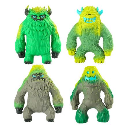 Игрушка-антистресс "ЛЕСНОЙ МОНСТР", 14 см, ассорти 4 вида, JOLLY JOT (ДЖОЛЛИ ДЖОТ), 665779