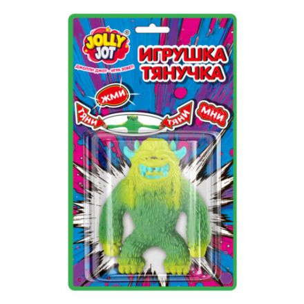Игрушка-антистресс "ЛЕСНОЙ МОНСТР", 14 см, ассорти 4 вида, JOLLY JOT (ДЖОЛЛИ ДЖОТ), 665779