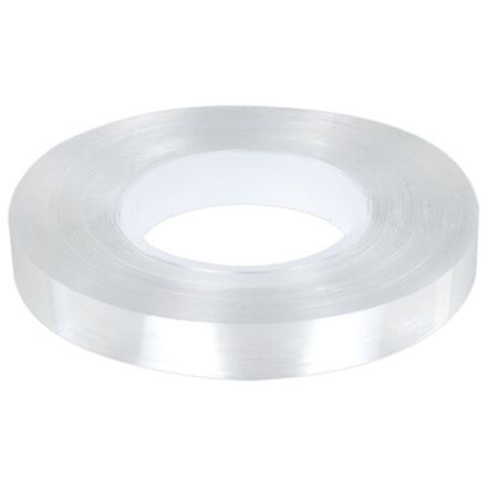 Многоразовая двухсторонняя прозрачная крепежная лента, скотч NANO tape, 5 м x 1 см, толщина 1 мм, WBZ (ВБЗ), 700424 Многоразовая двухсторонняя прозрачная крепежная лента, скотч NANO tape, 5 м x 1 см, толщина 1 мм, WBZ (ВБЗ), 700424