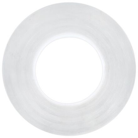 Многоразовая двухсторонняя прозрачная крепежная лента, скотч NANO tape, 5 м x 1 см, толщина 1 мм, WBZ (ВБЗ), 700424 Многоразовая двухсторонняя прозрачная крепежная лента, скотч NANO tape, 5 м x 1 см, толщина 1 мм, WBZ (ВБЗ), 700424