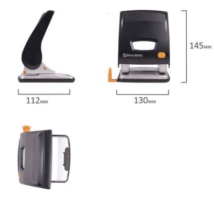 Дырокол ЭНЕРГОСБЕРЕГАЮЩИЙ BRAUBERG "Easy Press", до 30 л., БЕЗ УСИЛИЙ, 224343 Дырокол ЭНЕРГОСБЕРЕГАЮЩИЙ BRAUBERG "Easy Press", до 30 л., БЕЗ УСИЛИЙ, 224343