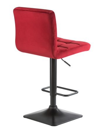 Стул барный DOBRIN DOMINIC, бордо велюр (MJ9-43) Стул барный DOBRIN DOMINIC, бордо велюр (MJ9-43)