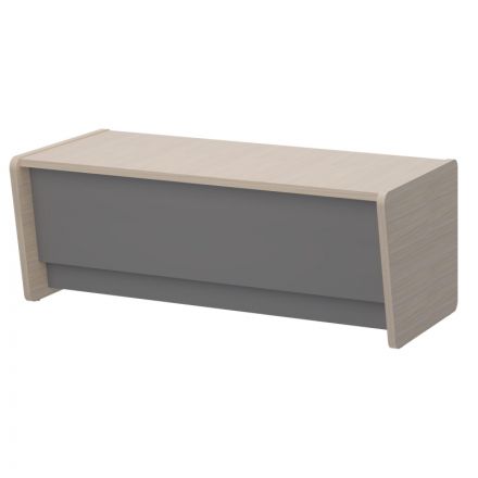 Стол IN FREGAT рук-ля 129S003 Ш2000 дуб сканд/базальт