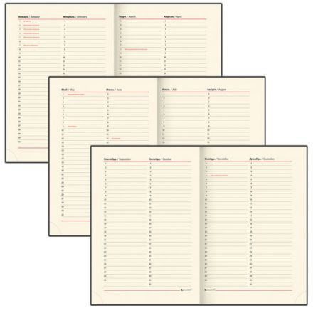 Ежедневник недатированный А5 138х213 мм BRAUBERG "FLAME", под кожу, 160 л., черный, золотой срез, 113426