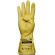 Перчатки МНОГОРАЗОВЫЕ виниловые ЖЕЛТЫЕ усиленные ГИПОАЛЛЕРГЕННЫЕ, ТР ТС, PROFESSIONAL, размер 8-9, L (большой), вес 90 г, ADM, 31161