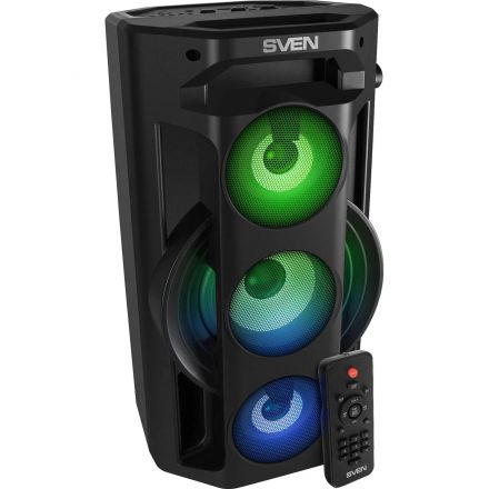 Акустическая система Sven PS-680, 2x32.5Вт, FM/USB/microSD, LED пульт,аккум Акустическая система Sven PS-680, 2x32.5Вт, FM/USB/microSD, LED пульт,аккум