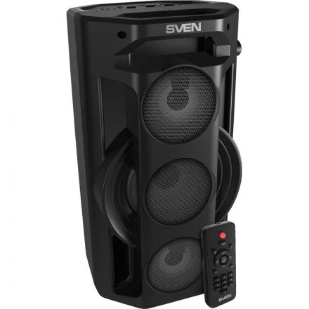 Акустическая система Sven PS-680, 2x32.5Вт, FM/USB/microSD, LED пульт,аккум Акустическая система Sven PS-680, 2x32.5Вт, FM/USB/microSD, LED пульт,аккум