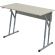 Парта MET_Комус Стол ученический 2-местный 3-7р.г. серый/серый