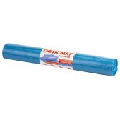 Мешки для мусора 120 л синие в рулоне 10 шт. особо прочные, ПВД 40 мкм, 70х110 см, ОФИСМАГ, 602929 Мешки для мусора 120 л синие в рулоне 10 шт. особо прочные, ПВД 40 мкм, 70х110 см, ОФИСМАГ, 602929