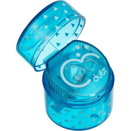 Набор Milan точилка DUET LOOK 2отв син + 2 ластика 430 синт кауч BYM10370