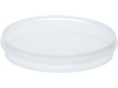 Контейнер 0,200л. d 170мм, круглый, с бесцветной крышкой  бесцветный