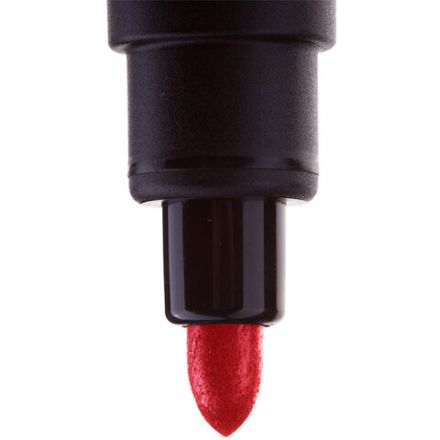 Маркер перманентный CENTROPEN 8566, КРАСНЫЙ, круглый наконечник, 2,5 мм, 5 8566 0104