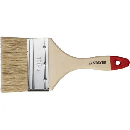 Кисть малярная плоская STAYER 100 мм (0101-100)