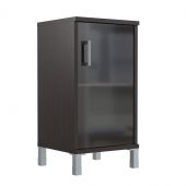 Шкаф-колонка низкая со стеклянной дверью B 411.5 Венге Магия 475х450х920 BORN Шкаф-колонка низкая со стеклянной дверью B 411.5 Венге Магия 475х450х920 BORN
