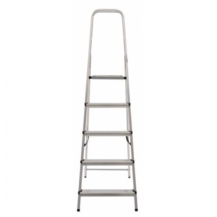 Стремянка алюминиевая 5 ступеней Новая Высота 1110105