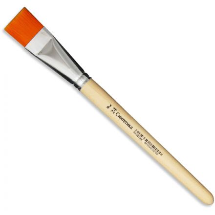 Кисть №1 School синтетика плоская №24