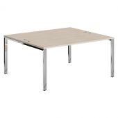 Стол 2-х местный XGWST 1614.1 Бук Тиара/Нержавеющая сталь 1600х1400х750 XTEN GLOSS Стол 2-х местный XGWST 1614.1 Бук Тиара/Нержавеющая сталь 1600х1400х750 XTEN GLOSS