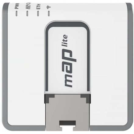 Маршрутизатор Wi-fi MikroTik mAP lite RBmAPL-2nD, N300,USB,PoE Маршрутизатор Wi-fi MikroTik mAP lite RBmAPL-2nD, N300,USB,PoE