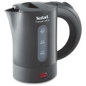 Чайник TEFAL KO120B30, 0,5 л, 650 Вт, закрытый нагревательный элемент, пластик, серый, 7211001545 Чайник TEFAL KO120B30, 0,5 л, 650 Вт, закрытый нагревательный элемент, пластик, серый, 7211001545