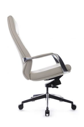 Кресло Alonzo А1711 Светло-серый (MB918) натуральная кожа 68*68*120-126