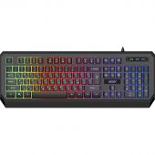 Клавиатура Acer OKW300 черный USB for gamer LED (ZL.KBDCC.019)