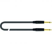 Кабель Quik Lok JUST JJ 3, инструментальный, 3м, Mono Jack черн (JUST JJ 3)