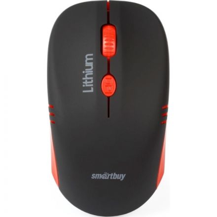 Мышь компьютерная Smartbuy ONE 344CAG черно-красная (SBM-344CAG-KR)